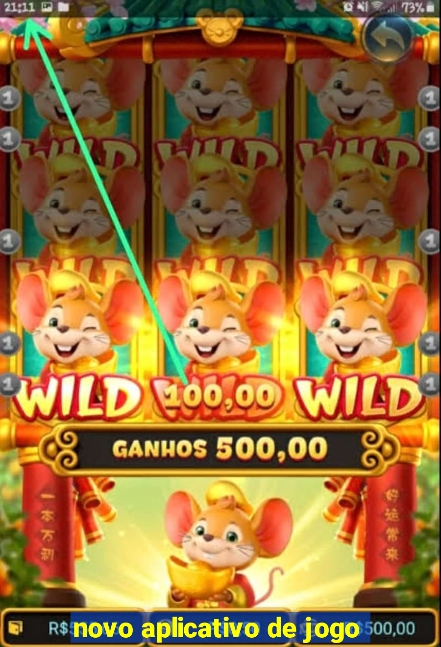 novo aplicativo de jogo